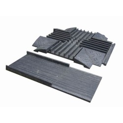 Kabelový most křižovatka s víkem