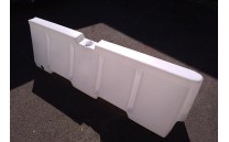 Plastové svodidlo - bílé Plastové svodidlo - bílé