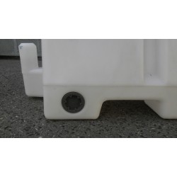 Plastové svodidlo - bílé