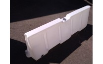 Plastové svodidlo - bílé Plastové svodidlo - bílé