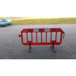 Plotová zábrana plastová, oranžová