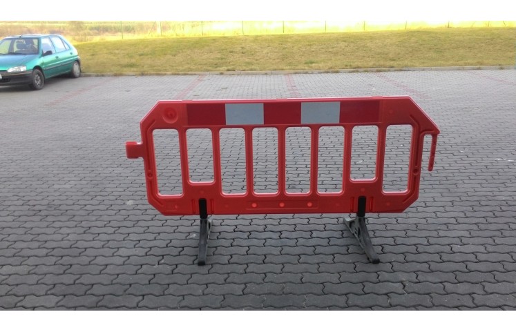 Plotová zábrana plastová, oranžová Plotová zábrana plastová, oranžová