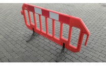 Plotová zábrana plastová, oranžová Plotová zábrana plastová, oranžová