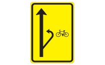 Cyklo značka IS20 - Návěst před křižovatkou pro cyklisty