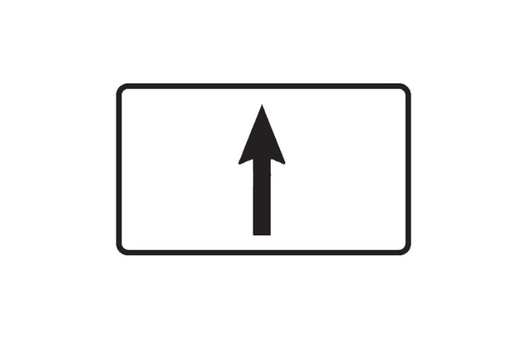 Dopravní značka E7a - Směrová šipka Dopravní značka E7a - Směrová šipka