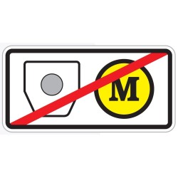 Dopravní značka E11e - Bez časového poplatku a mýtného