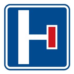 Dopravní značka - Návěst před slepou pozemní komunikací