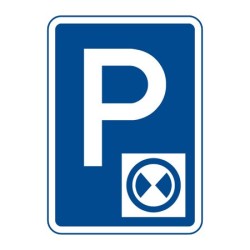Dopravní značka IP13b - Parkoviště s parkovacím kotoučem
