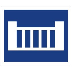 Plavební znak E3 - Jez