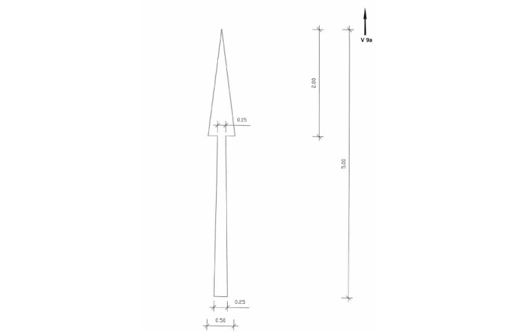 Šablona šipky - Šablona šipky -