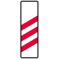 Dopravní značka  A31a - Návěstní deska (240 m)