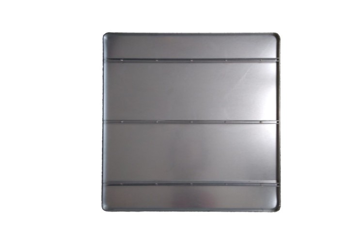 Dopravní značka B16 - Zákaz vjezdu vozidel, jejichž výška přesahuje vyznačenou mez, zvýrazněná