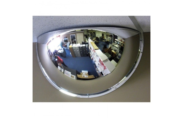 Kontrolní zrcadlo hemisférické 1/4 koule, 600mm