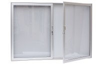 Informační Vitrína Delux Dvoukřídlá Oboustranná