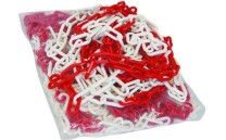 Plastový řetěz, žlutočerný