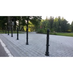 Ochranný sloupek Rustica - Černá matná