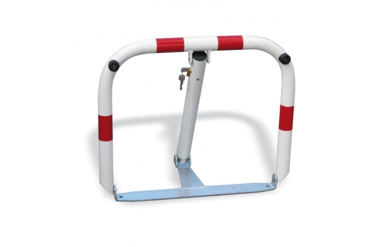 Sklopná parkovací zábrana U-60, komaxit Sklopná parkovací zábrana U-60, komaxit