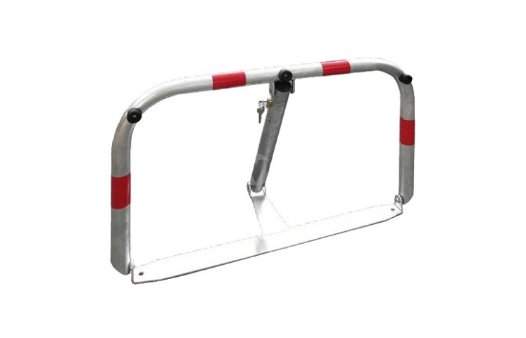 Sklopná parkovací zábrana U-80, zinkovaná Sklopná parkovací zábrana U-80, zinkovaná