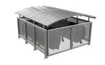 Přístřešek pro odpadové kontejnery Quattro