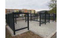 Ohrazení pro odpadové kontejnery Quattro Ohrazení pro odpadové kontejnery Quattro