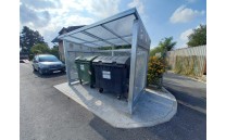 Přístřešek pro odpadové kontejnery Duo