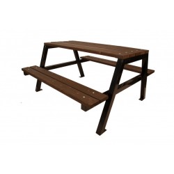 Set Kónika - 1500mm, Palisandr, Černá komaxit ( RAL 9005 ), K přišroubování