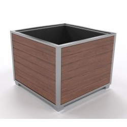 Venkovní květináč Park - Kaštan, Kovářská čerň